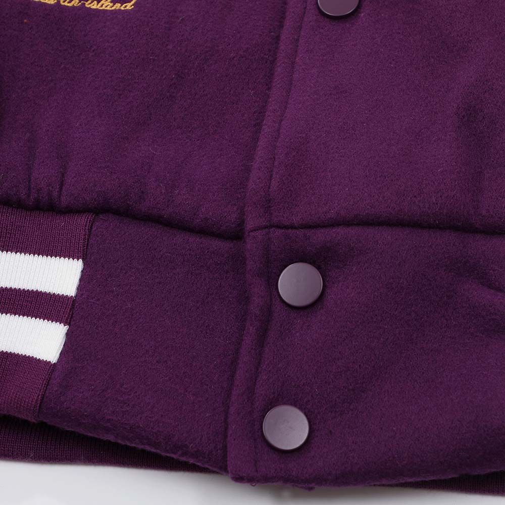Men's Jacket Embroidered Color Matching Baseball Uniform - Image 6