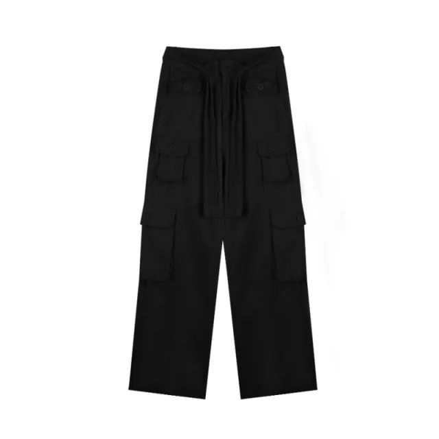 Women's High Waist Straight Pants Workwear Black Slim Black - Shop at LoveMi