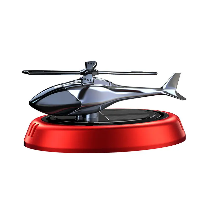 Solar Rotating Helicopter Car Air Freshener, Solid