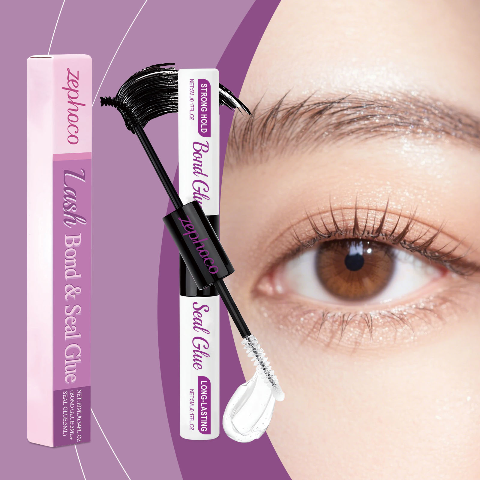Waterproof Long-Lasting Eyelash Glue 10ml 4
