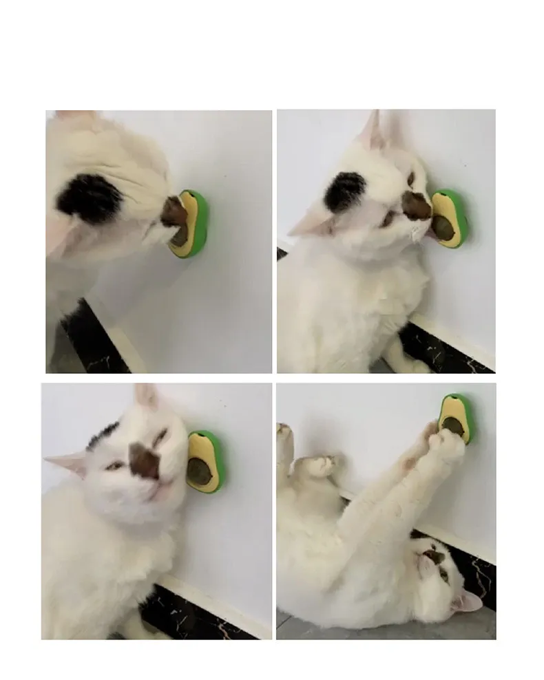 Avocado Cat Mint Multifunctional Catnip Toy 360 Rotating Self-healing Artifact Pet Supplies – image 5