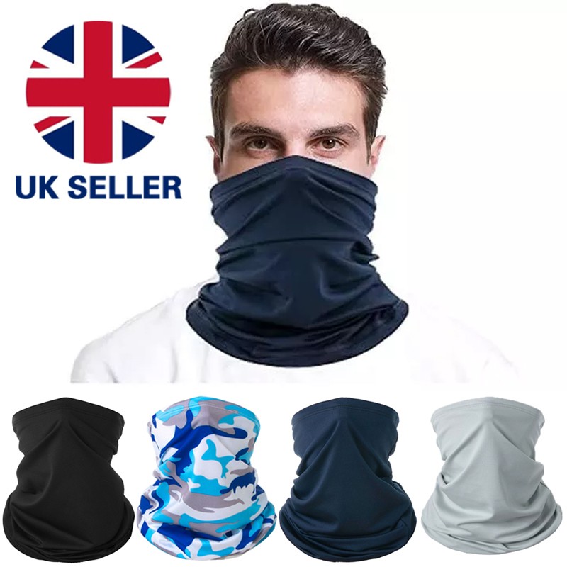 Full Function FACE MASK Neck Warmer Tube Scarf Biker Ski Snood Balaclava Bandana — image 6