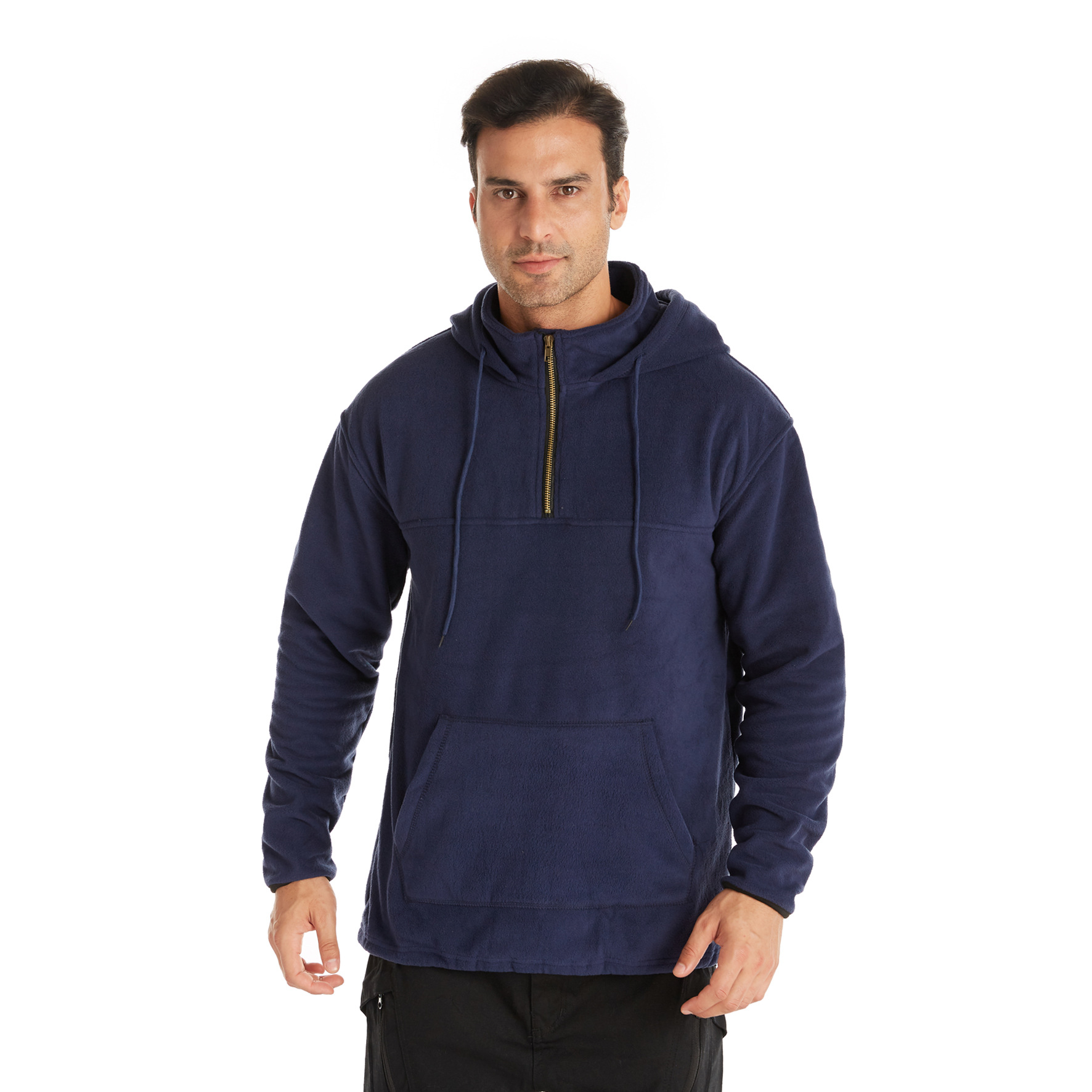 Fashion Double-sided Fleece Men's Sweater