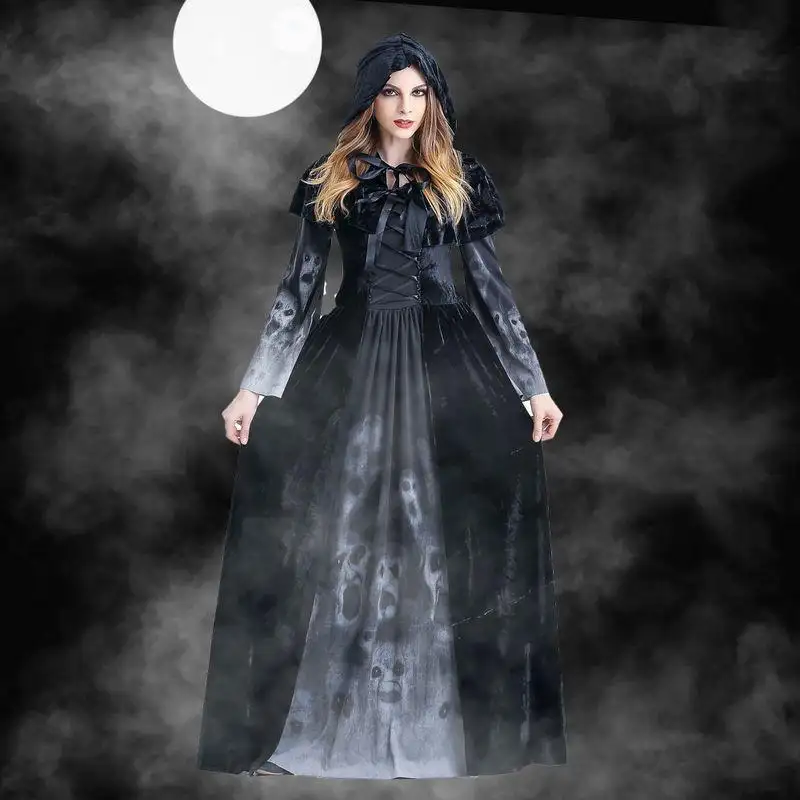 Halloween Women Medieval Gothic Witch Maleficent Horror