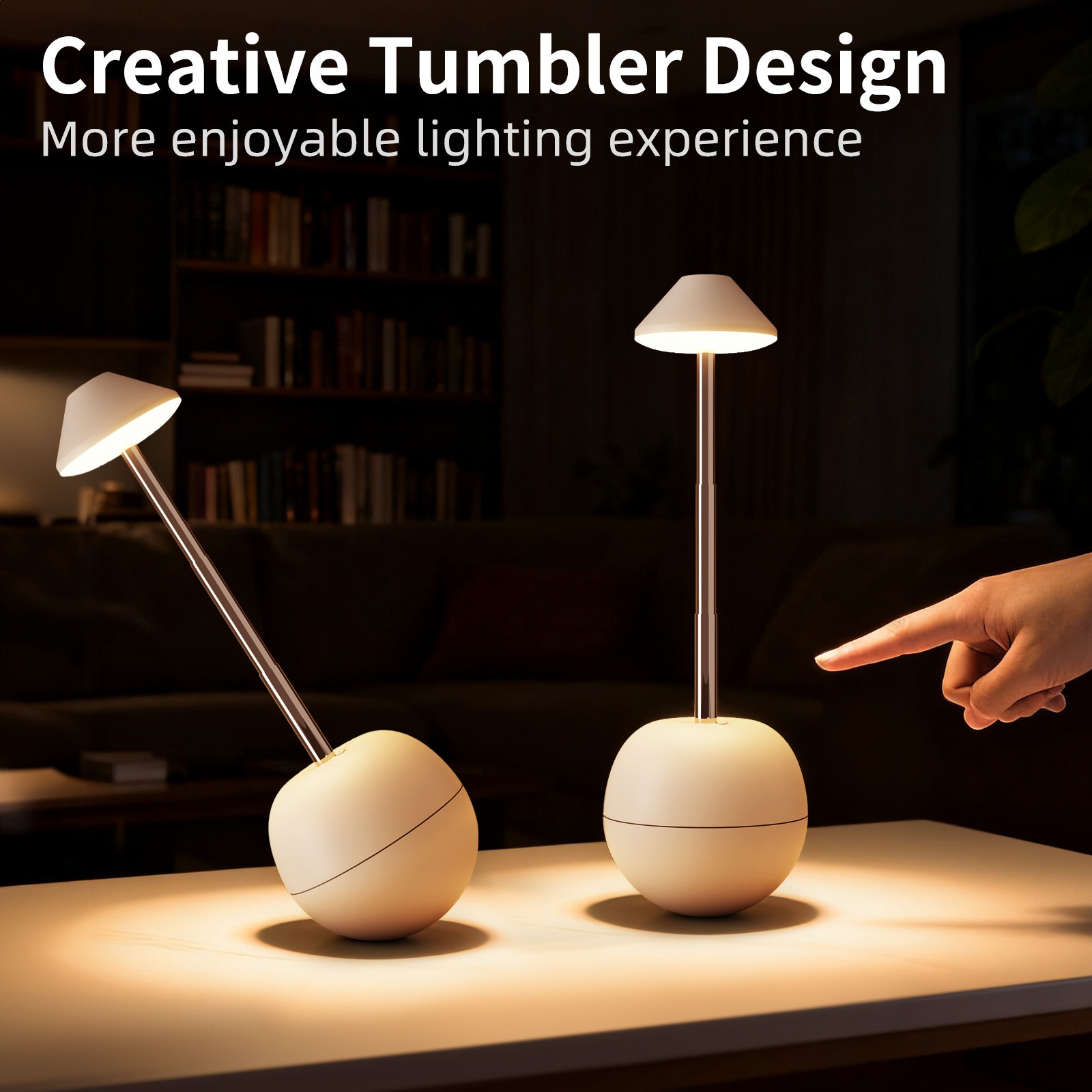 Led Night Light Rechargeable Creative Decorative Table Lamp Bedro