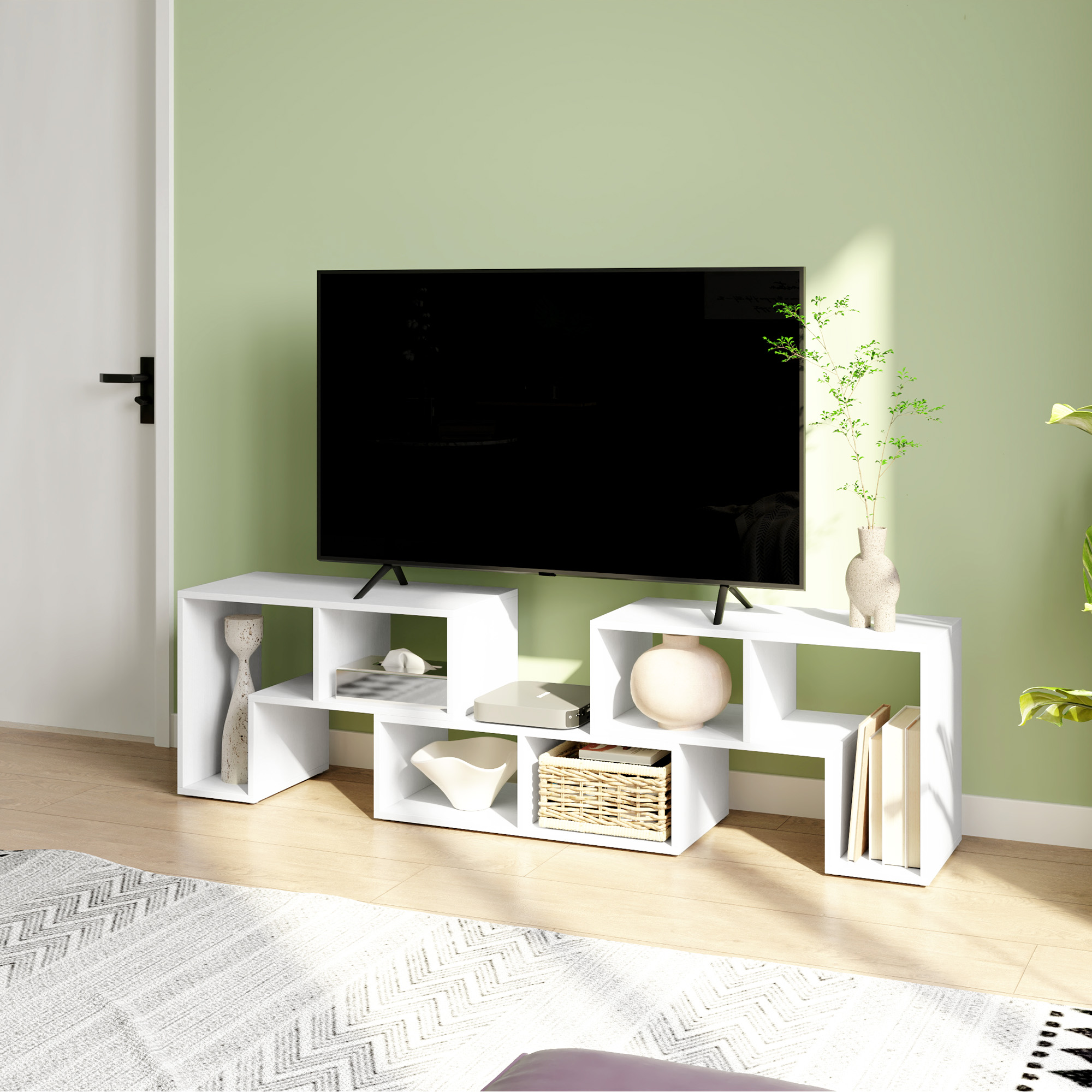 Three Modular TV Cabinets