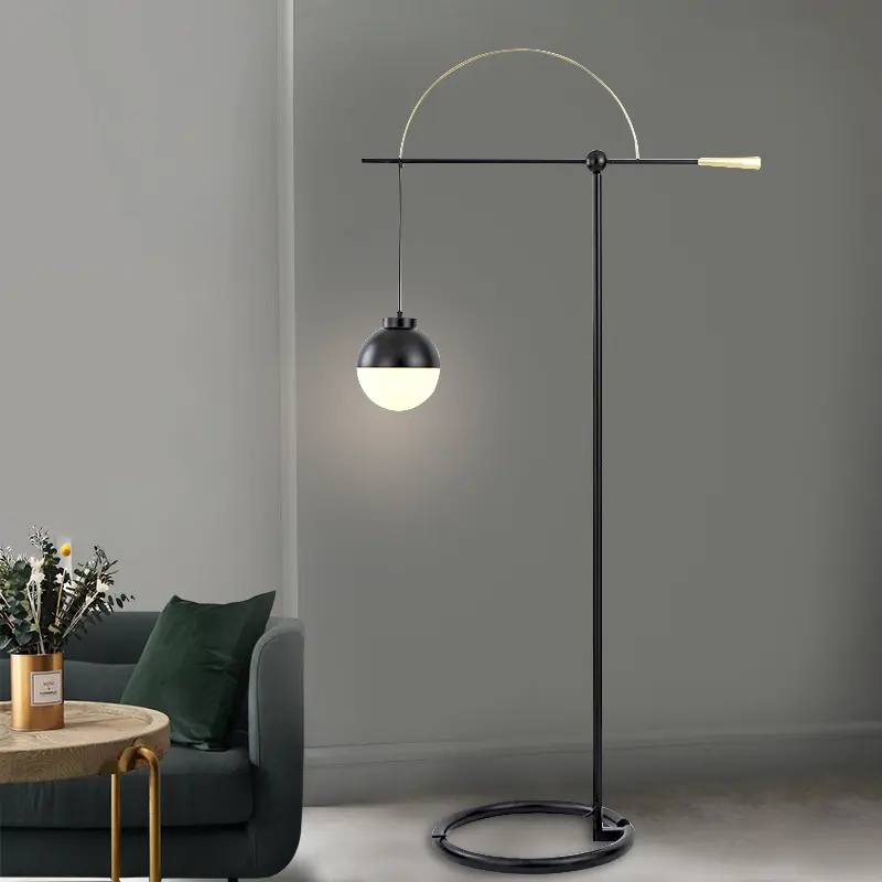 Nordic Simple Personality Fishing Floor Lamp