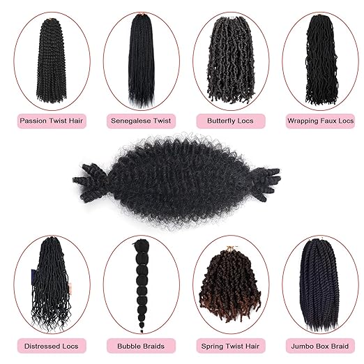 22 Inch Soft Springy Afro Twist Hair Pre-Separated Spring TwistFor Soft Faux... 9