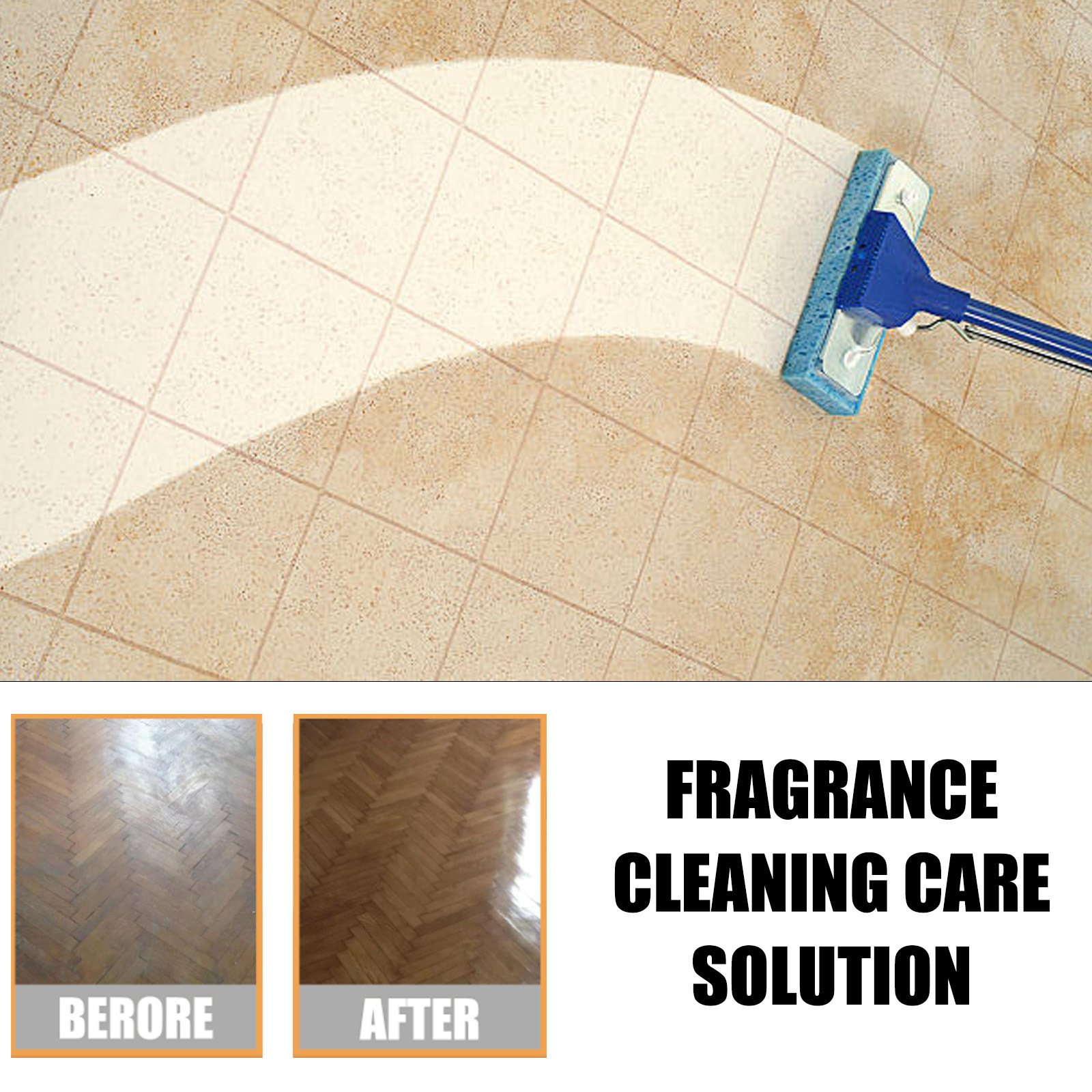 JAKEHOE Floor Cleaner, Household Floor And Tile Cleaner, Cleans, Shines, Removes Stains, Leaves Fragrance, Cleansing Liquid — view 2