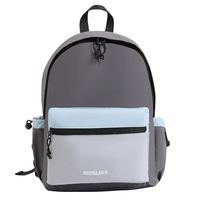 Color Collision Backpack, Outdoor Sports Nylon Folding