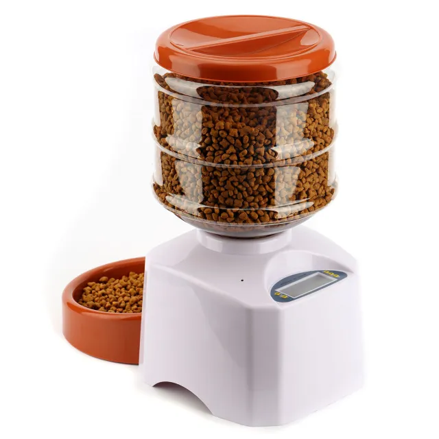 Timing Intelligent Automatic Feeder Snack Pet Supplies White - Shop at LoveMi