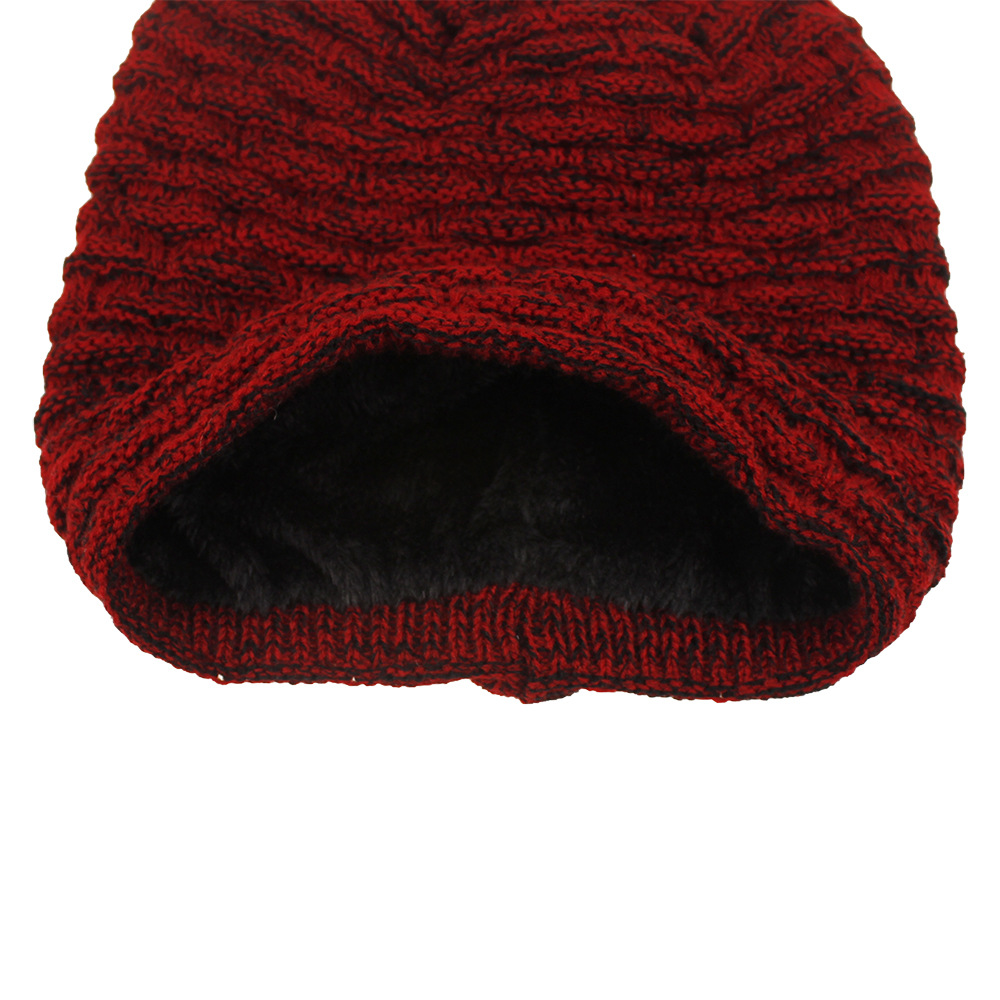 Ladies Small Horizontal Striped Knitted Woolen