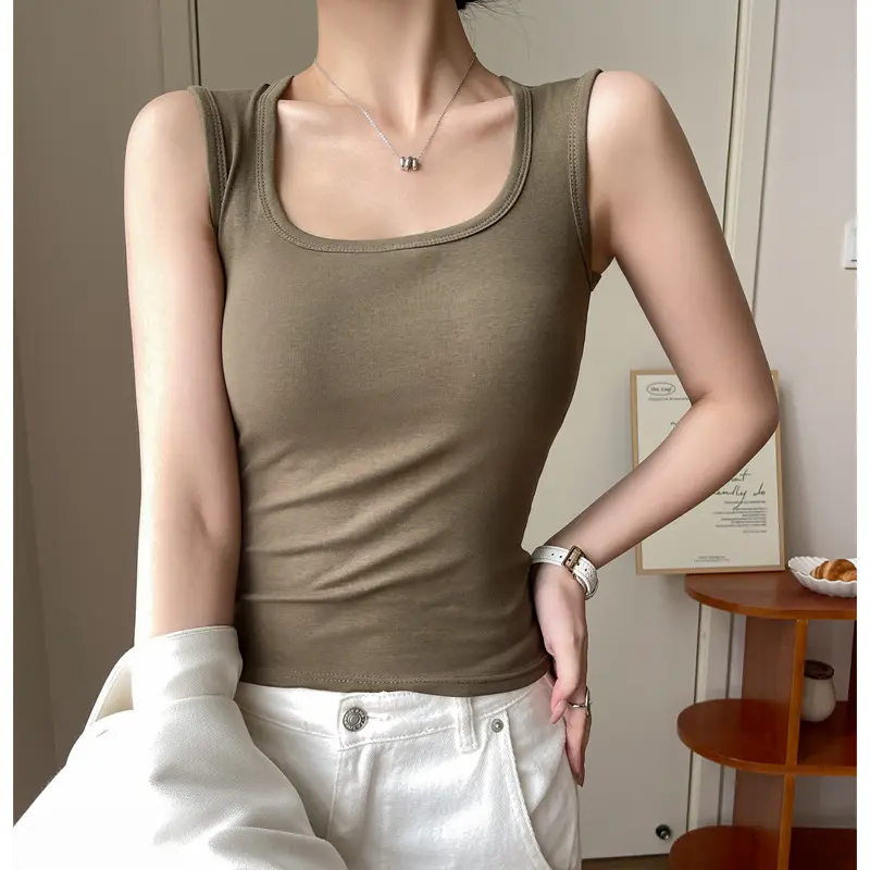 Women's Cotton Knit Tank Top