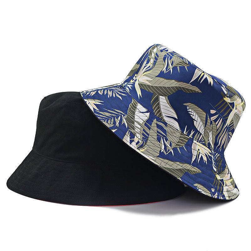 Title 4, casual double face printed large sun hat