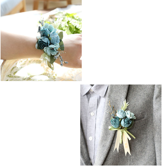 Gift Wrapping Groom And Groomsman Corsage — foto 16