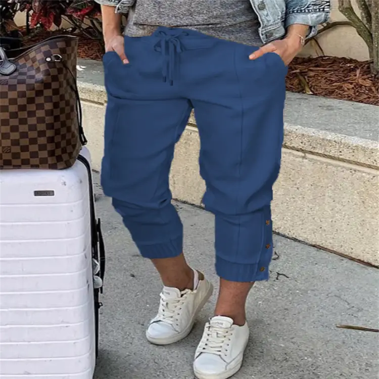 Women's Solid Color Fashion Casual Pants