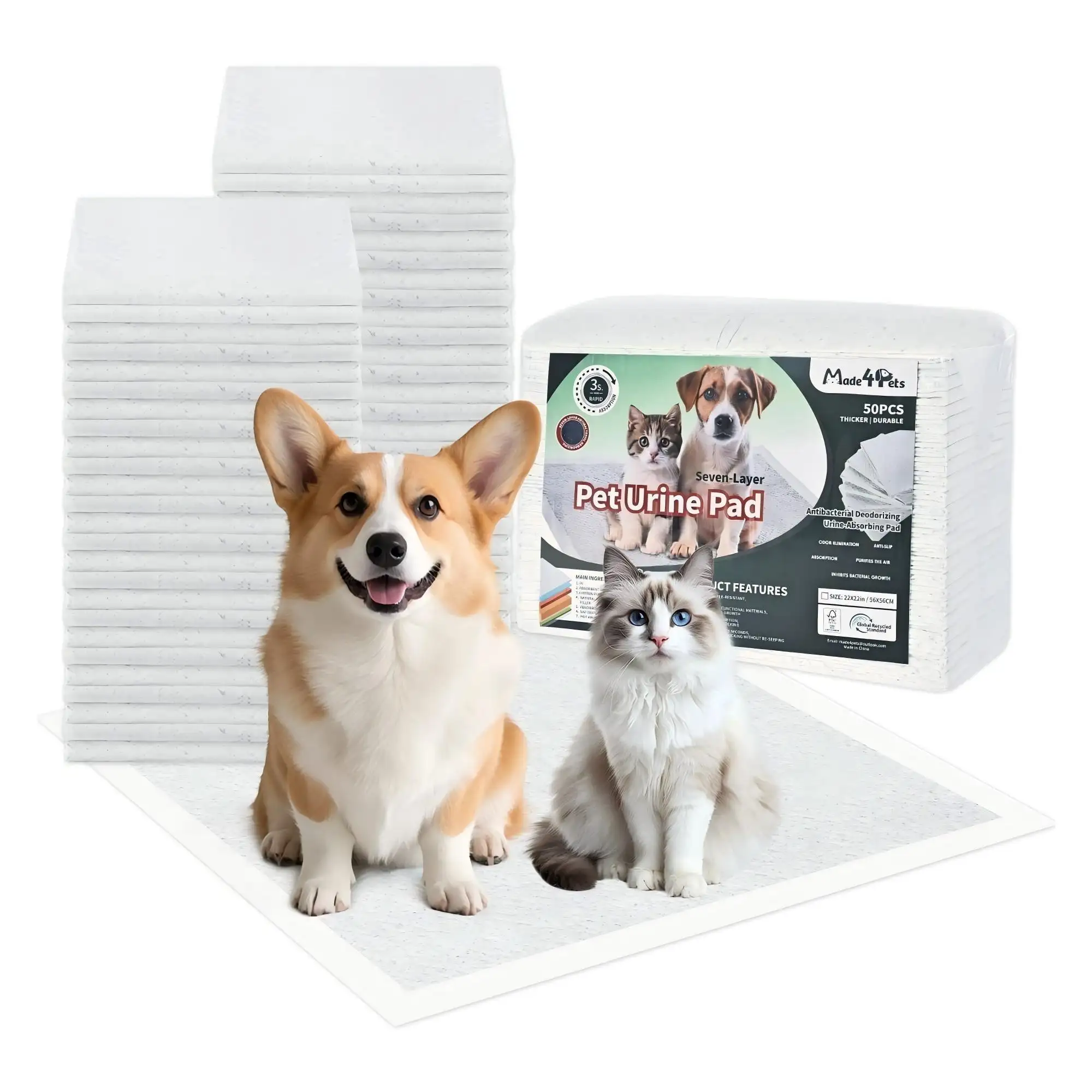 Maddie Puppy Pads - Leak-proof And Quick-drying