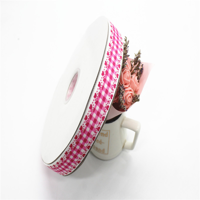 Title 9, Plaid Two-color Printing Thread Belt Fabric Bow...