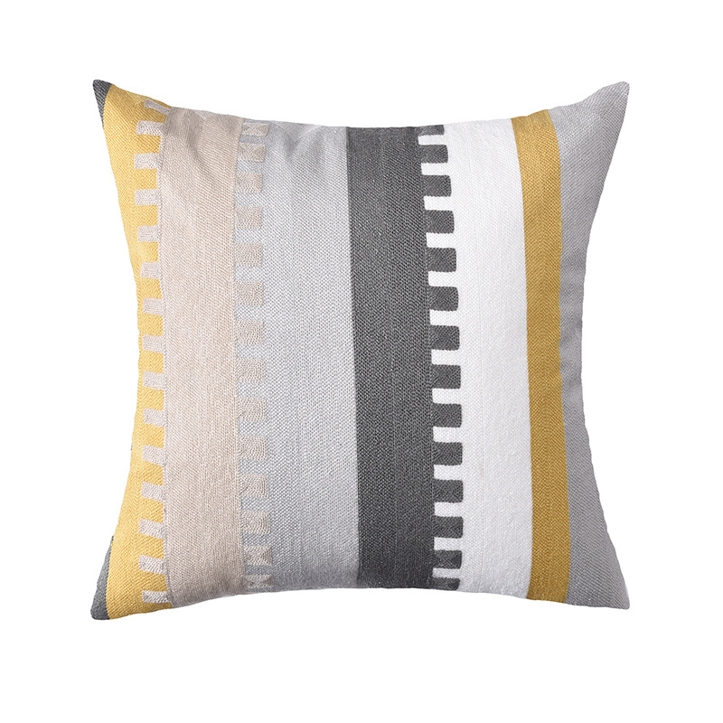 Title 6, Geometric Abstract Lumbar Cushion Cover Modern ...