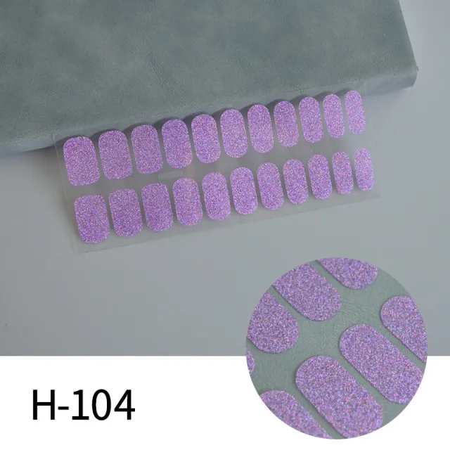 Simple Ins Style Pure Color Nail Sticker H104 - Shop at LoveMi