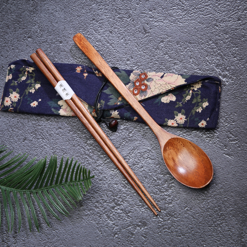New Hot Sell Japanese Natural Nanmu Convenient Tableware