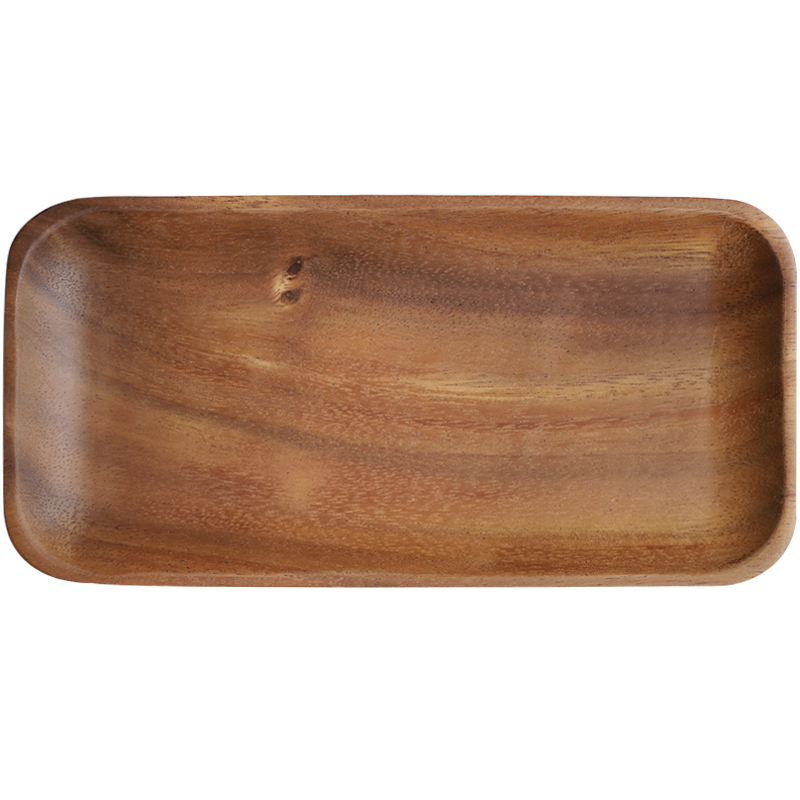 Title 3, Whole wood log snack plate