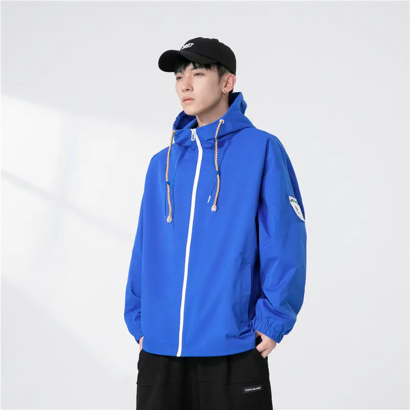 Men's Outerwear Fashion Hooded Men's Top Jacket