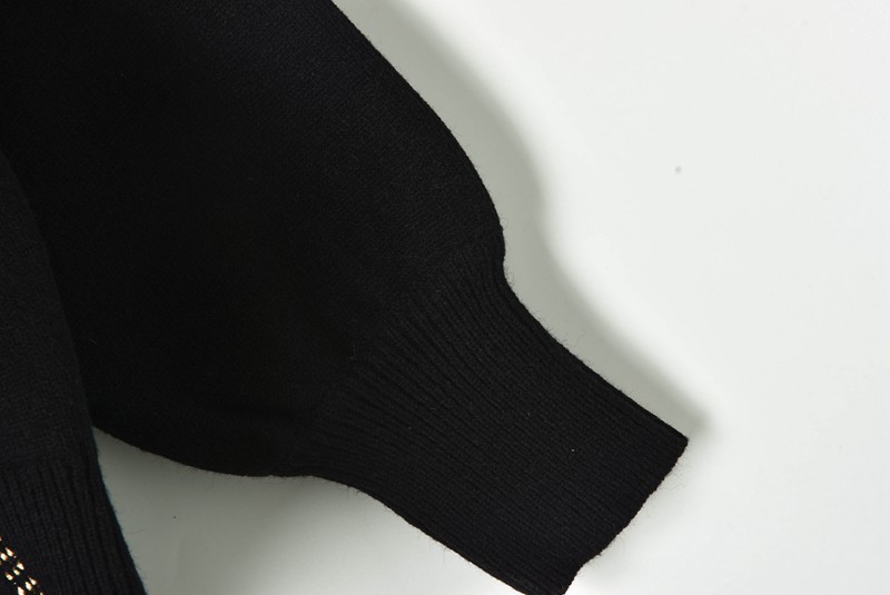 Embroidered Starry Sky Loose Knit Sweater