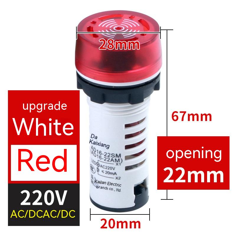 Upgrade White Red ACDC220V