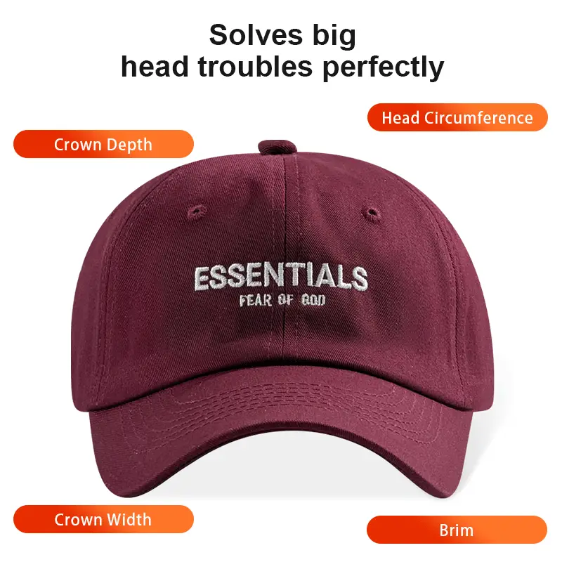 Christian Faith Embroidered Washed Baseball Cap Unisex Religious Streetwear Dad Hat