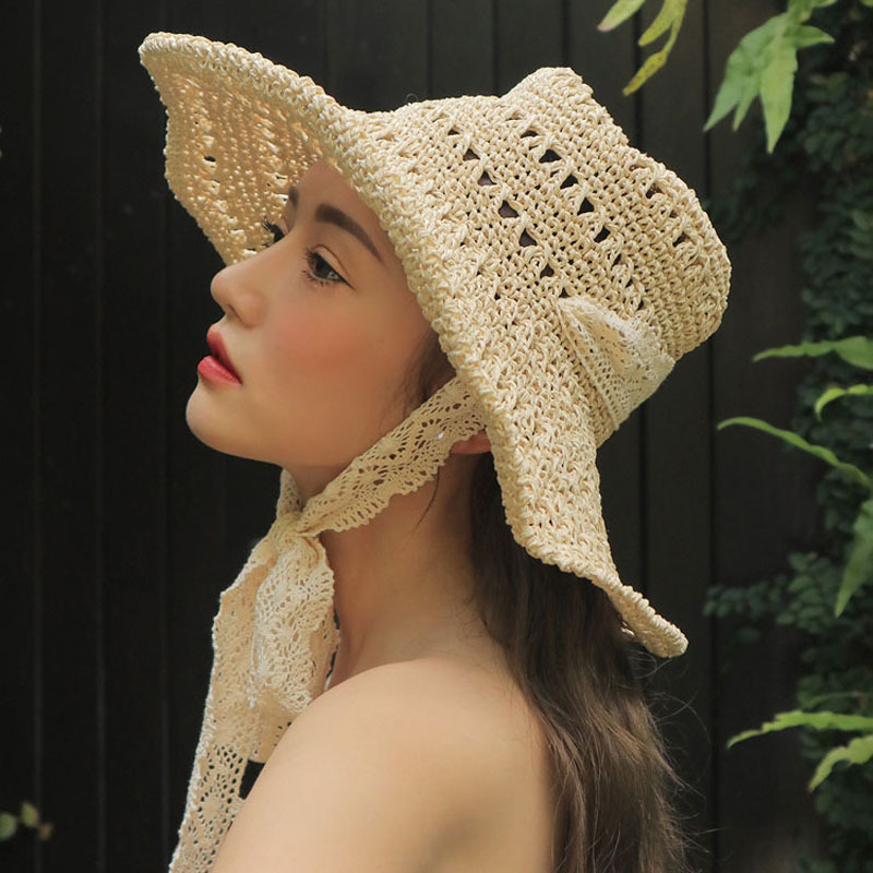 Summer Foldable Handmade Hat Korean Style