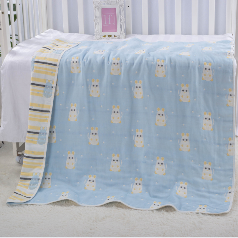 Title 33, Cotton Six-layer Gauze Towel Quilt Gauze Bath T...