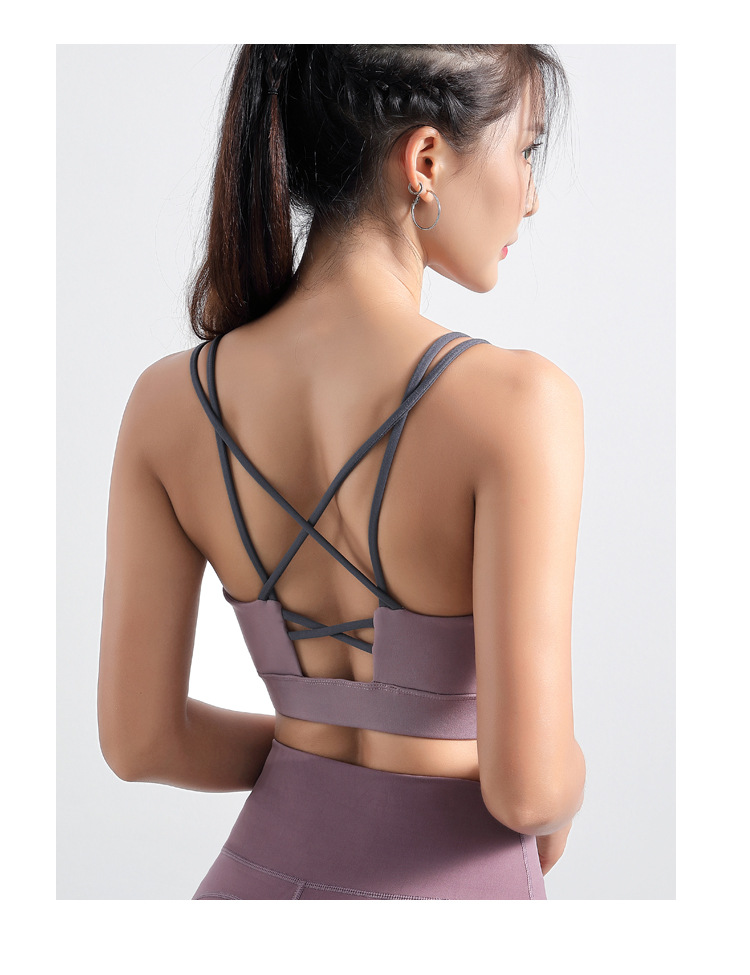 Title 6, Yoga beauty back vest fitness bra for workouts....