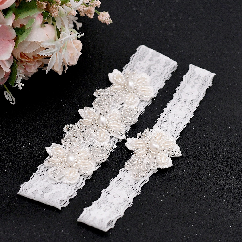 Sexy Lace Collar Leg Sleeve Thigh Loop