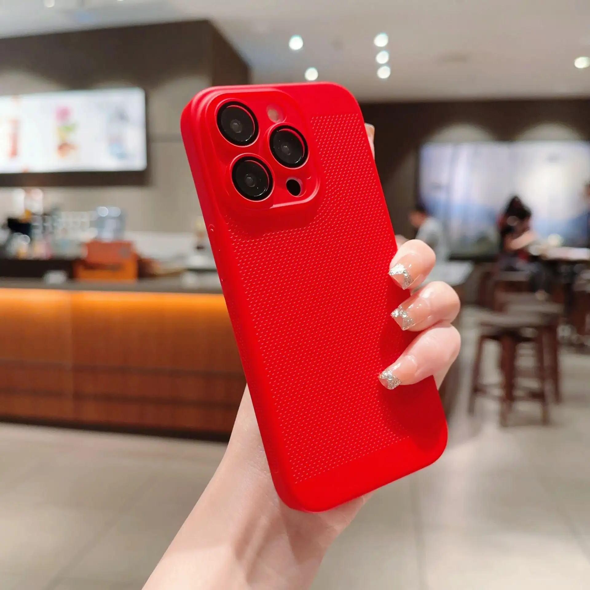 Ultra-thin Heat Dissipating Mesh Shell Phone Case