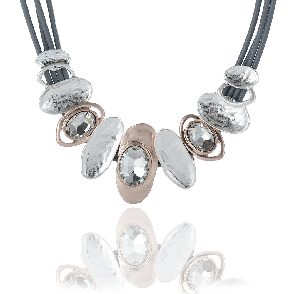 Irregular Necklace Clavicle Chain Lady Alloy