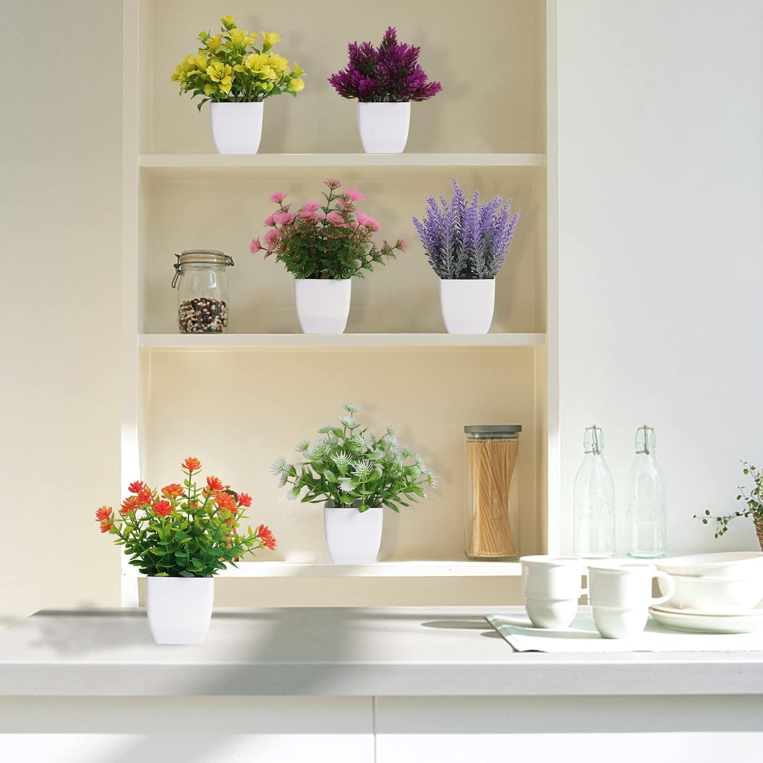Mini Artificial Potted Plants, picture 2 of 4