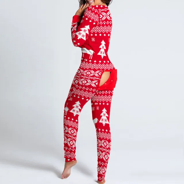 European And American Sexy Long sleeved One piece Trousers C S - Shop at LoveMi