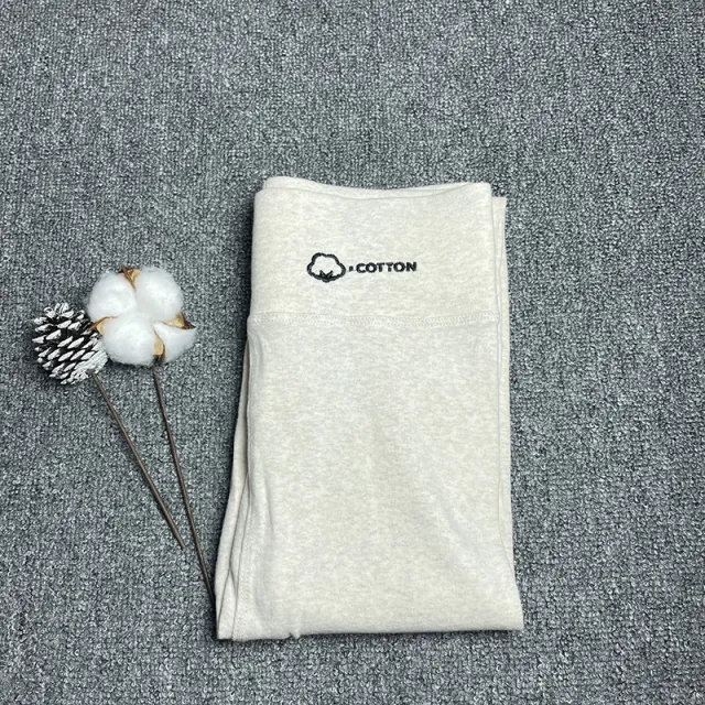 High Waist 95 Cotton Female Cashmere Leggings Thickened Oats Without Velvet - Shop at LoveMi