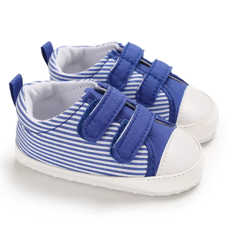 Casual Shoes Non-slip Striped Velcro