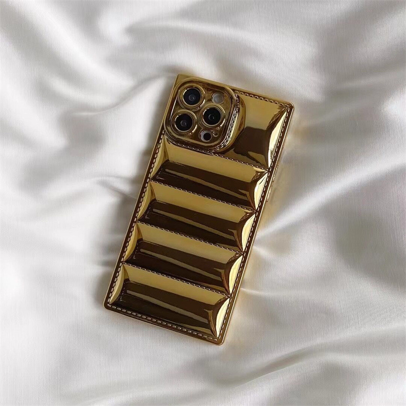 Electroplated Down Jacket Straight Edge Square For Protective Cover - Image 4