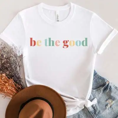 Be The Good Shirt Short Sleeve White - Shop at LoveMi