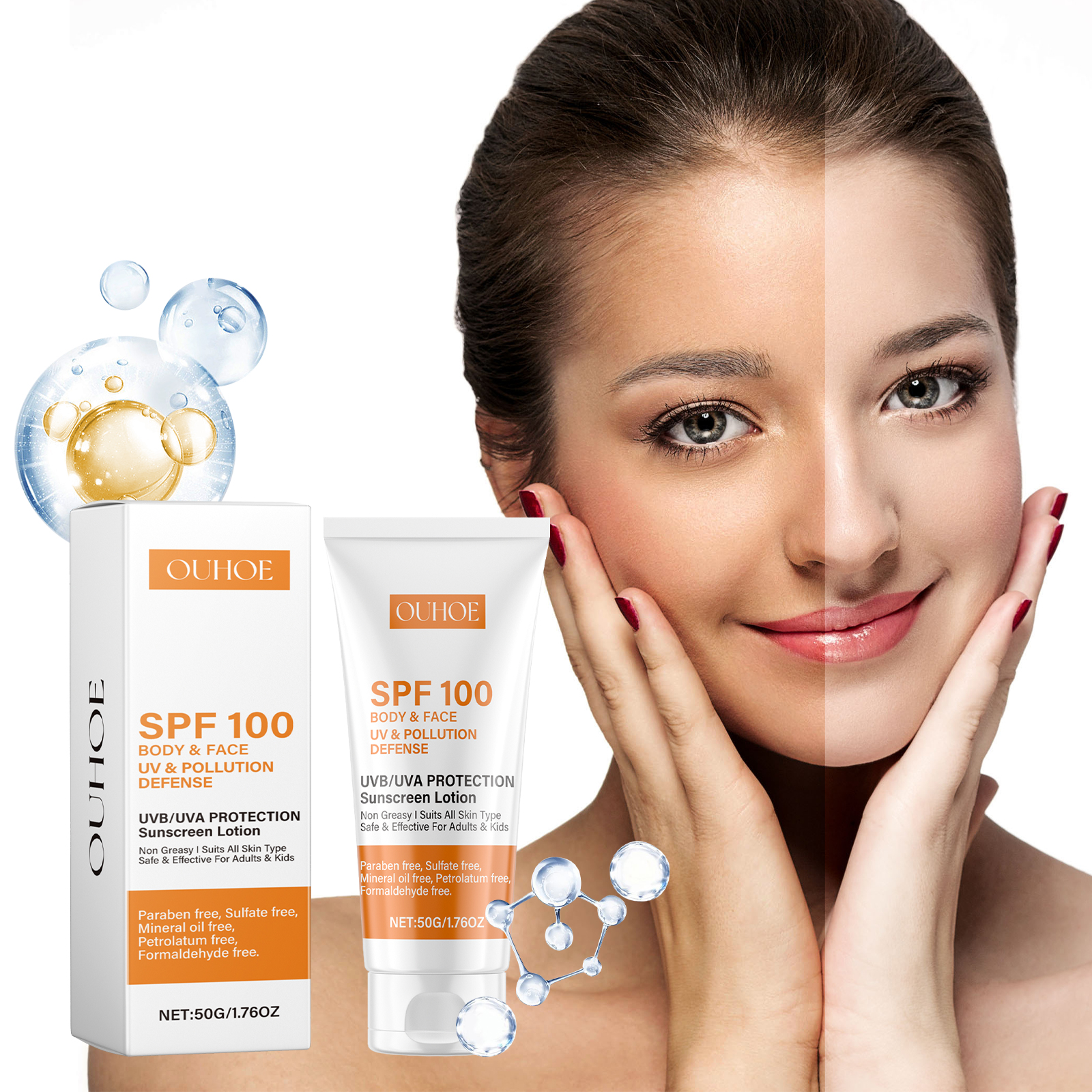 Firming Sunscreen Lotion 50g  1box — foto 4