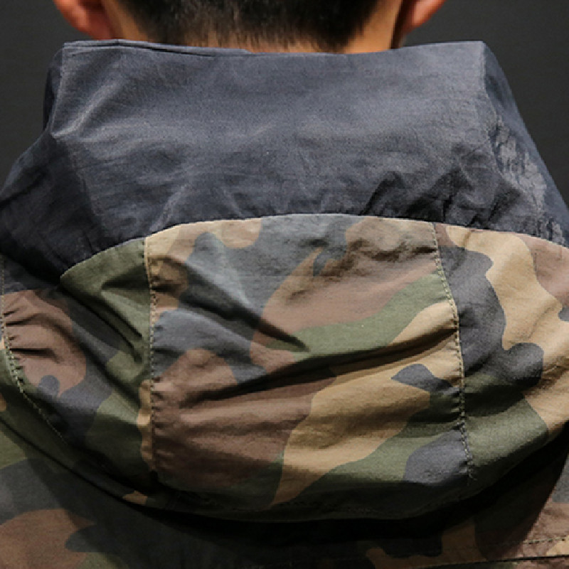 Title 6, Veste à capuche mode camouflage double face