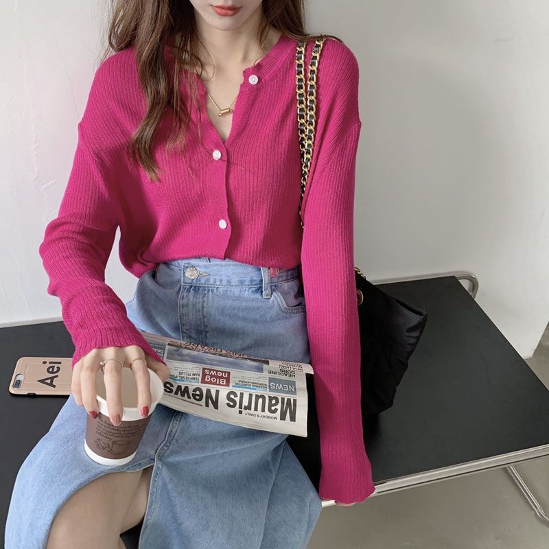 Loose Round Neck Striped Sweater New Autumn 