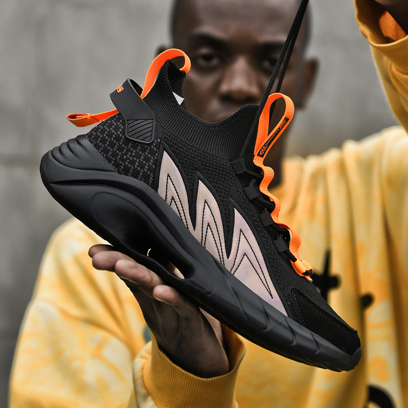 Повседневная обувь Легкая дышащая сетка Спортивная обувь для бега Модная мужская обувь