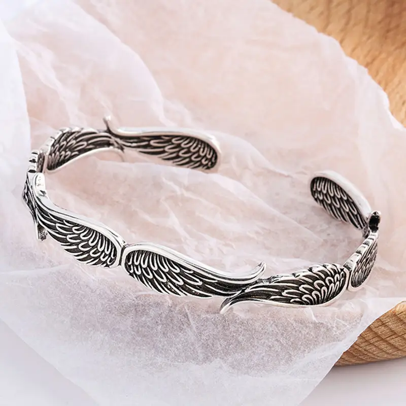 Sole Memory Vintage Angel Wings 925 Sterling Silver