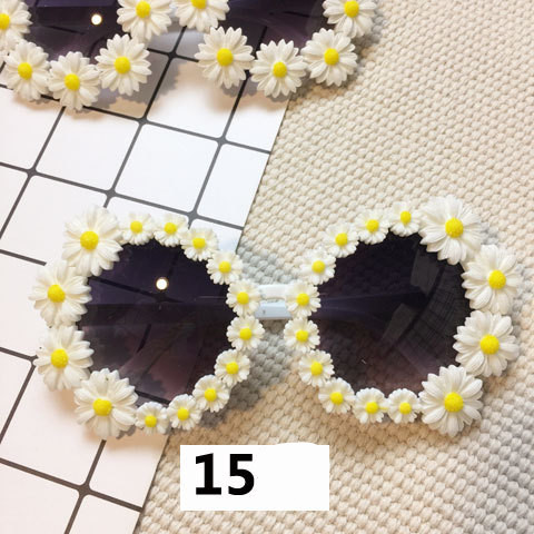 Title 19, Handmade flower diamond sunglasses