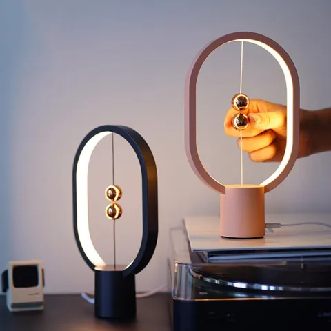 Mini Smart Magnetic Switch USB Suspended LED Bedroom Bedside