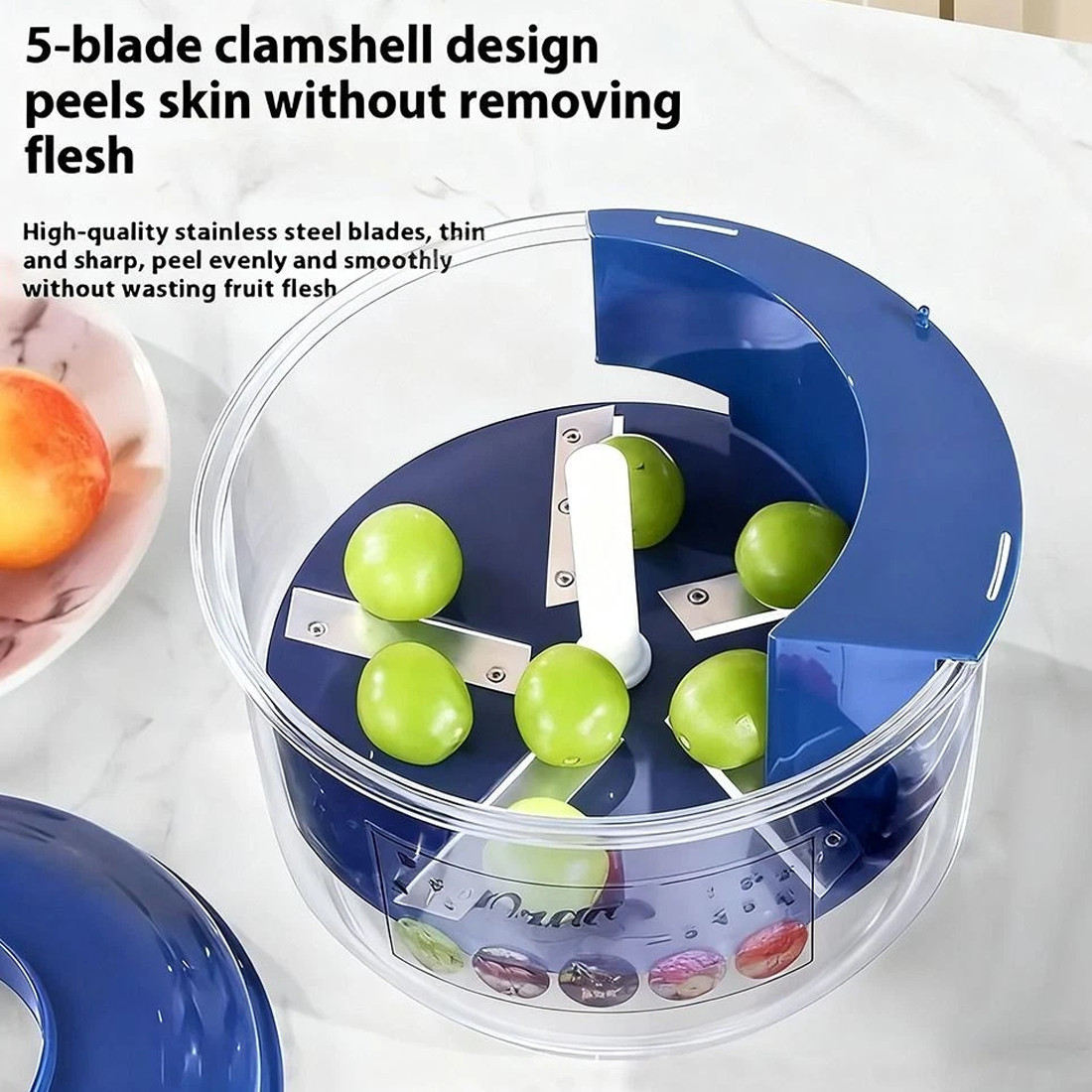 Effortless Peeling Electric Grape Machine Fruit Peeler Tool — image 2